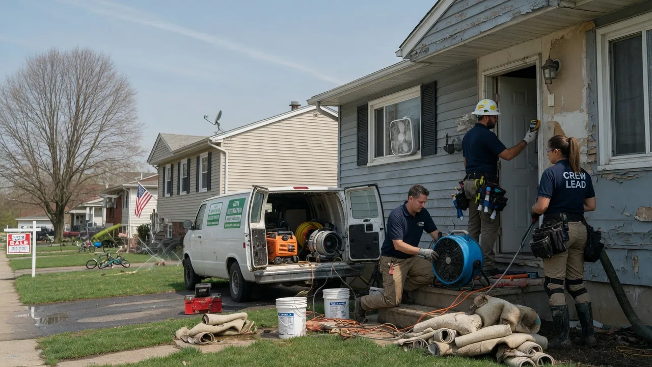 Flood Cleanup in Woodbridge, CT near me