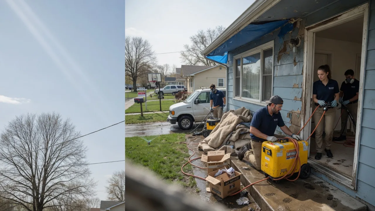 Basement Flood Cleanup in Woodbridge, CT near me